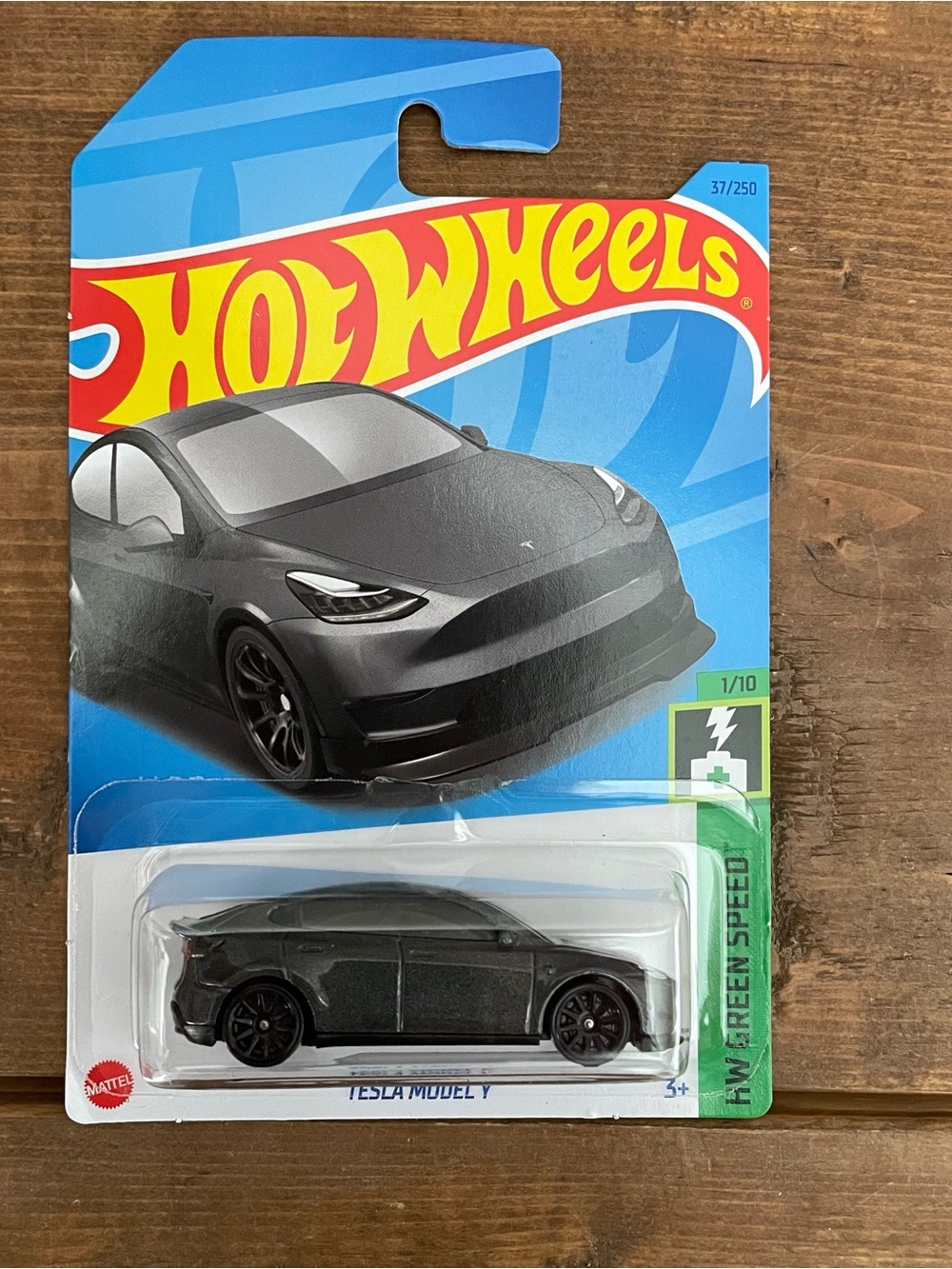 Hot wheels Tesla Model Y Toy Car - Metallic Gray NEW